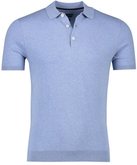 Cavallaro Lichtblauw poloshirt met korte mouwen Cavallaro , Blue , Heren - L,S