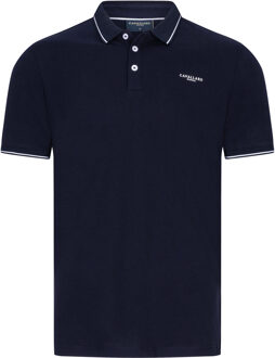 Cavallaro Napoli Andrio Polo Heren donkerblauw - M