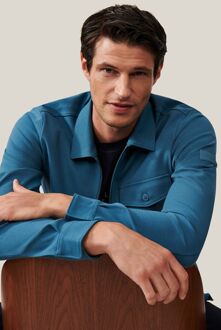 Cavallaro Napoli Cavallaro Zelo Overshirt Blauw - XXL