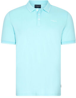 Cavallaro Napoli Mandrio Polo Heren blauw - S