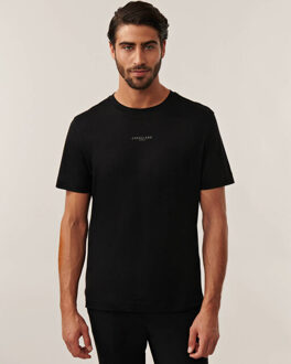 Cavallaro T-shirt korte mouw 117255006 luciano Zwart - XL