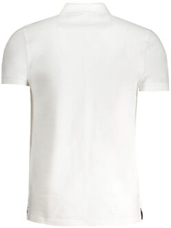 Cavalli Class Bold Logo Witte Polo Shirt - XL