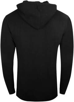 Cavalli Class Bold Tiger-logo zwarte hoodie met rits - maat XL