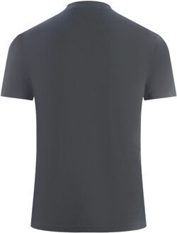 Cavalli Class Boxed Luipaardlogo Zwarte T-Shirt