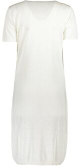 Cavalli Class Breipak Mini Jurk Korte Mouwen Ivoor - XS