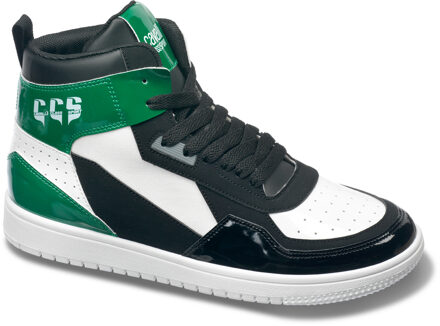 Cavalli Class Ccs Sport Hoge Sneakers Donkergroen - EU 40