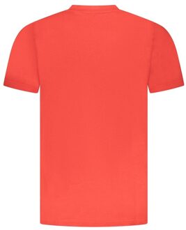 Cavalli Class Cheetahprint T-shirt met korte mouwen Oranje