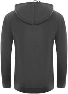 Cavalli Class Cirkelvormige Slang Logo Zwarte Zip-Up Hoodie - M