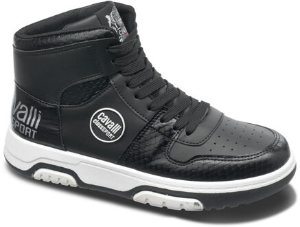 Cavalli Class Class Sport Hoogtop Sneakers Zwart