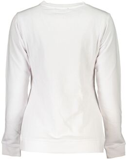Cavalli Class Crew Neck Lange Mouw Sweatshirt Ca26780 Wit