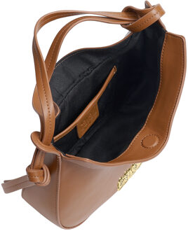 Cavalli Class Damen-Schultertasche „Halbmond“ CCHB0218 Bruin - One Size