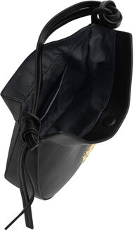 Cavalli Class Damen-Schultertasche „Halbmond“ CCHB0218 Zwart - One Size