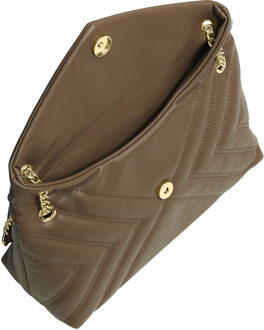 Cavalli Class Damen-Schultertasche mit Kettenriemen CCHB0196 Bruin - One Size