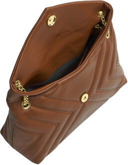 Cavalli Class Damen-Schultertasche mit Kettenriemen CCHB0196 Bruin - One Size