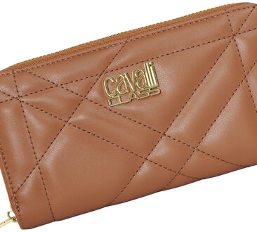 Cavalli Class Damengeldbörse mit Reißverschluss CCSW0193 Bruin - One Size