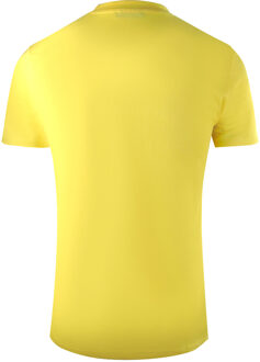 Cavalli Class Diamond Tiger Design geel T-shirt