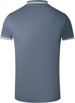 Cavalli Class Dubbel Getippte Kraag Marineblauwe Polo Shirt - 2XL