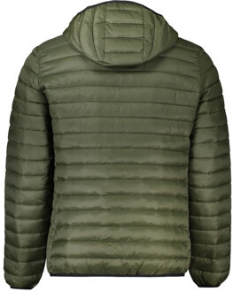 Cavalli Class Effen Gequiltte Groene Jas - 2XL