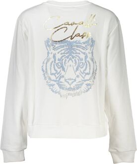 Cavalli Class Gebreide Pullover Trui - maat Wit