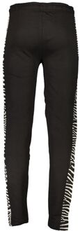 Cavalli Class Gestreepte Casual Broek - maat Zwart