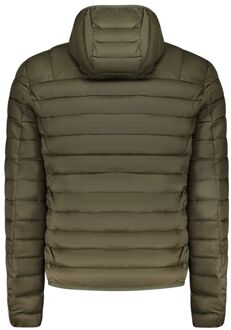 Cavalli Class Gevoerde Jacket met Kap Kaki - S