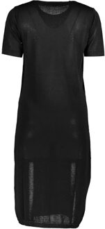 Cavalli Class Glitter Brei Midi Jurk Ca21196 Zwart - XS