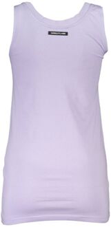 Cavalli Class Grafisch Print Tanktop Lila - M