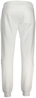 Cavalli Class Grafische Print Casual Broek Wit