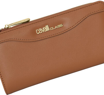 Cavalli Class Große Damengeldbörse mit Münzfach CCSW0192 Bruin - One Size