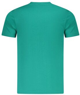 Cavalli Class Handtekening T-shirt Korte Mouw - maat L Donkergroen