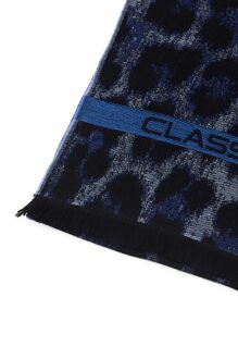 Cavalli Class Heren Blauwe Wol Sjaal