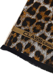 Cavalli Class Heren Bruine Wollen Sjaal