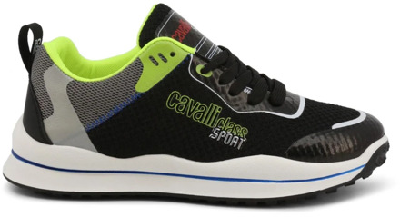 Cavalli Class Heren Sneakers Lente/Zomer Cavalli Class , Black , Heren - 40 Eu,41 Eu,42 EU
