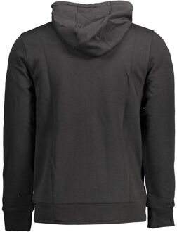 Cavalli Class Hoodie met Rits en Geborduurd Logo Zwart