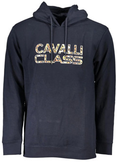 Cavalli Class Hoodies Cavalli Class , Blue , Heren - 2Xl,Xl,L,M,S,3Xl