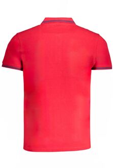 Cavalli Class Klassieke Poloshirt Korte Mouwen - maat XL Rood