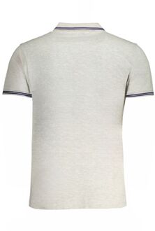 Cavalli Class Korte Mouw Polo Shirt - maat XL Lichtgrijs