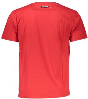 Cavalli Class Leeuw Graphic T-shirt - maat Rood