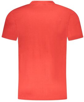 Cavalli Class Leeuwenkop Graphic Tee Oranje - L