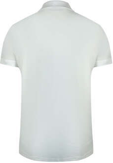 Cavalli Class Levendige Bloemenlogo Off White Poloshirt Wit - 2XL