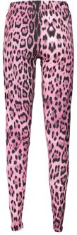 Cavalli Class Luipaardprint Leggings Roze - XL