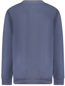 Cavalli Class Luipaardprint Ronde Hals Sweatshirt - maat XL Donkergrijs