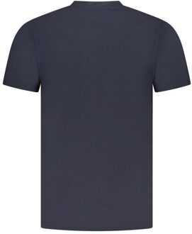 Cavalli Class Luipaardprint T-shirt Donkerblauw - XL