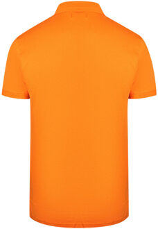 Cavalli Class Merkenlogo Oranje Polo Shirt - maat M