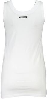 Cavalli Class Mouwloos Casual Top - maat L Wit