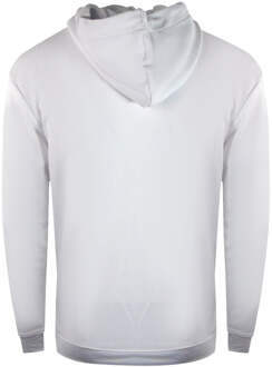 Cavalli Class Peeking Tiger Design witte hoodie - maat L