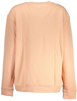 Cavalli Class Perzikenbrei Crewneck Sweatshirt - maat L