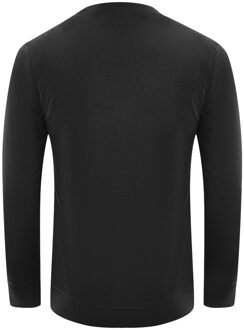 Cavalli Class Piercing Slang Logo Zwart Sweater