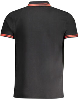 Cavalli Class Polo Shirt met Tipped Kragen Rood Logo Zwart - XL