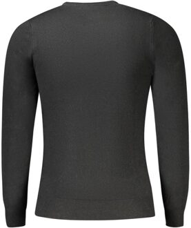 Cavalli Class Ronde Hals Trui Klassieke Breisels Grijs - 2XL